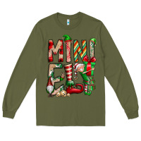 Army Green Mini Elf Long Sleeve Tee - CowhideDigitalArt