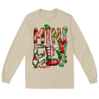Mushroom Mini Elf Long Sleeve Tee - CowhideDigitalArt