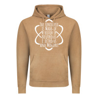Vintage Camel funny science geek universe is made of morons white Vintage Hoodie - artisFamous
