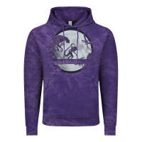 Cloud Purple alien mata Vintage Hoodie - artisFamous
