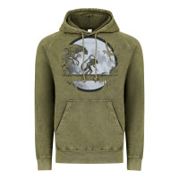 Vintage Olive alien mata Vintage Hoodie - artisFamous
