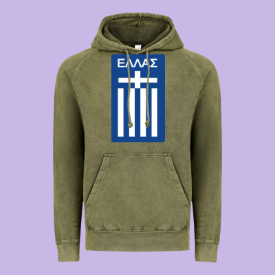 Greece National Football Vintage Hoodie Designed By Artisfamous