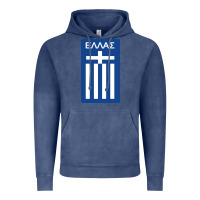 Vintage Denim greece national football Vintage Hoodie - artisFamous