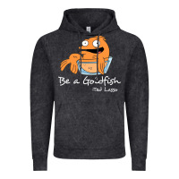 Vintage Black be a goldfish ted losso Vintage Hoodie - artisFamous