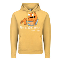 Vintage Mustard be a goldfish ted losso Vintage Hoodie - artisFamous
