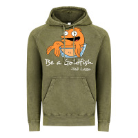 Vintage Olive be a goldfish ted losso Vintage Hoodie - artisFamous