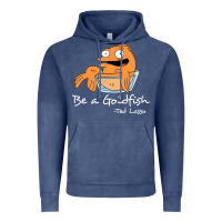 Vintage Denim be a goldfish ted losso Vintage Hoodie - artisFamous