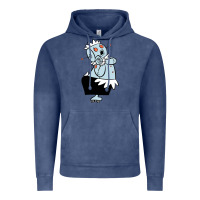 Vintage Denim The Jetsons funny robot cartoon Vintage Hoodie - artisFamous