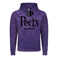 Cloud Purple Coffee Art Vintage Hoodie - artisFamous