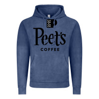 Vintage Denim Coffee Art Vintage Hoodie - artisFamous