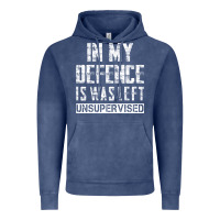 Vintage Denim in my defence i was left unsupervised Vintage Hoodie - artisFamous