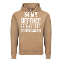 Vintage Coffee in my defence i was left unsupervised Vintage Hoodie - artisFamous