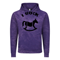 Cloud Purple i rock funny Vintage Hoodie - artisFamous