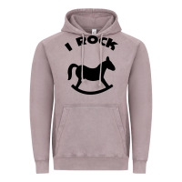 I Rock Funny Vintage Hoodie | Teevron