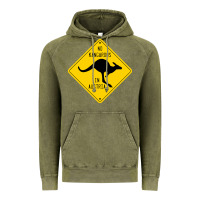 Vintage Olive no kangaroos in austria Vintage Hoodie - artisFamous