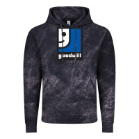 Cloud Black Goodwill Vintage Hoodie - artisFamous