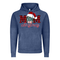 Vintage Denim mom Christmas Vintage Hoodie - CowhideDigitalArt