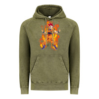 Vintage Olive goku super sayan Vintage Hoodie - artisFamous