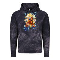 Cloud Black super saiyan Vintage Hoodie - artisFamous