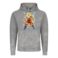Cloud Rock super saiyan Vintage Hoodie - artisFamous