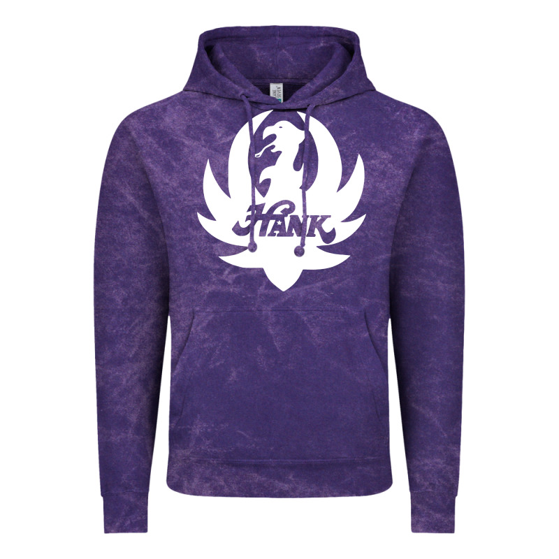 White And Black Hank Art Vintage Hoodie by artisFamous | Teevron