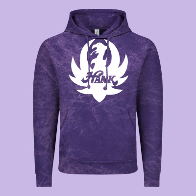 White And Black Hank Art Vintage Hoodie Designed By Artisfamous