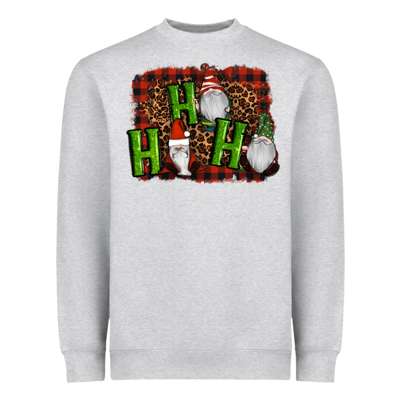 Ho Ho Ho Gnomes Christmas Heavyweight Sweatshirt by RanaPortraitStore | Teevron
