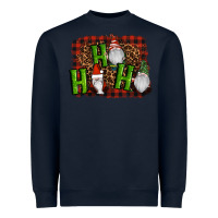 Navy ho ho ho gnomes christmas Heavyweight Sweatshirt - RanaPortraitStore