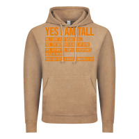 Vintage Coffee yes i am tall Vintage Hoodie - artisFamous