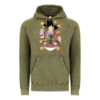 Vintage Olive Saiyan Ramen Vintage Hoodie - artisFamous