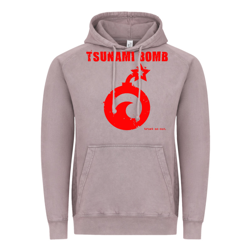 Tsunami Bomb Trust No One Vintage Hoodie by artisFamous | Teevron