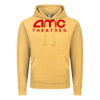 Vintage Mustard cinema amc theaters merch Vintage Hoodie - artisFamous