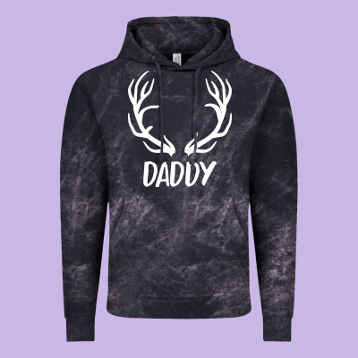 Daddy Deer Vintage Hoodie Designed By Artisfamous