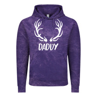 Cloud Purple Daddy Deer Vintage Hoodie - artisFamous