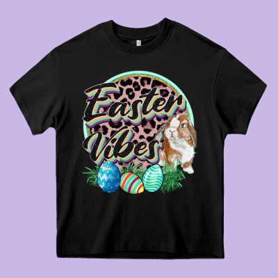Easter Vibes Easter Day Heavy Core Tee Designed By Cowgirlartshop
