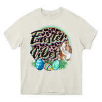 Cream Easter vibes Easter Day Heavy Core Tee - CowGirlArtShop