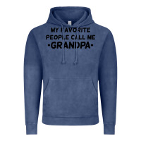 Vintage Denim my favorite people call me grandpa black Vintage Hoodie - artisFamous