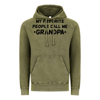 Vintage Olive my favorite people call me grandpa black Vintage Hoodie - artisFamous