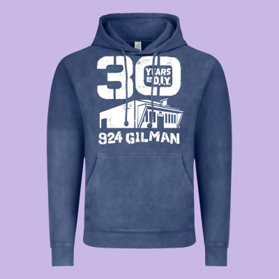 30 Years Of Diy 924 Gilman Streets Vintage Hoodie Designed By Artisfamous