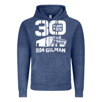 Vintage Denim 30 years of diy 924 gilman streets Vintage Hoodie - artisFamous