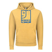 Vintage Mustard GOODWILL Vintage Hoodie - artisFamous
