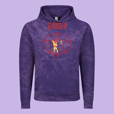 Rush Vintage Hoodie Designed By Artisfamous