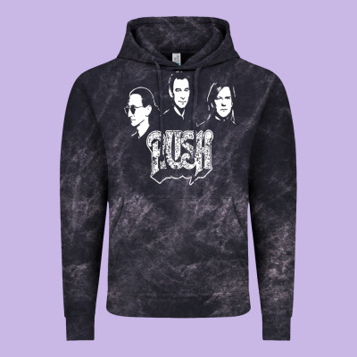 Rush Vintage Hoodie Designed By Artisfamous