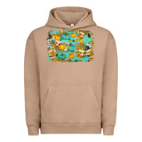 Pigment Burro western fall vibes background Urban Hoodie - Jasminsmagicworld