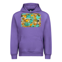 Tulip western fall vibes background Urban Hoodie - Jasminsmagicworld