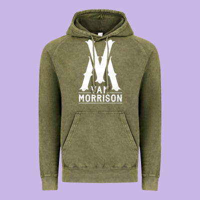 Van Morrison Music Vintage Hoodie Designed By Artisfamous