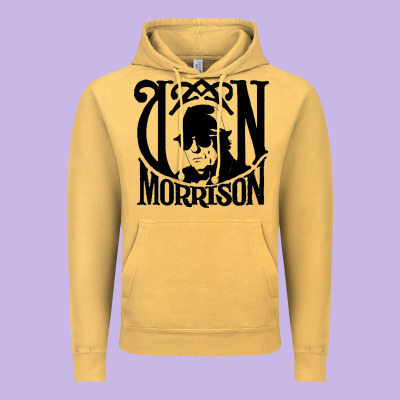 Van Morrison Music Vintage Hoodie Designed By Artisfamous