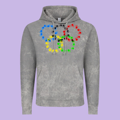 Winter Olympics Vintage Hoodie Designed By Artisfamous