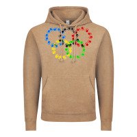 Vintage Coffee winter olympics Vintage Hoodie - artisFamous