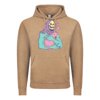 Vintage Coffee skeletor's cat premium scoop classic Vintage Hoodie - artisFamous